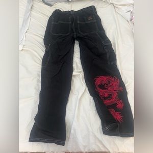 BDG black cargo jeans